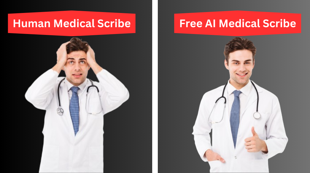 Human Scribe Vs. AI Medical Scribe