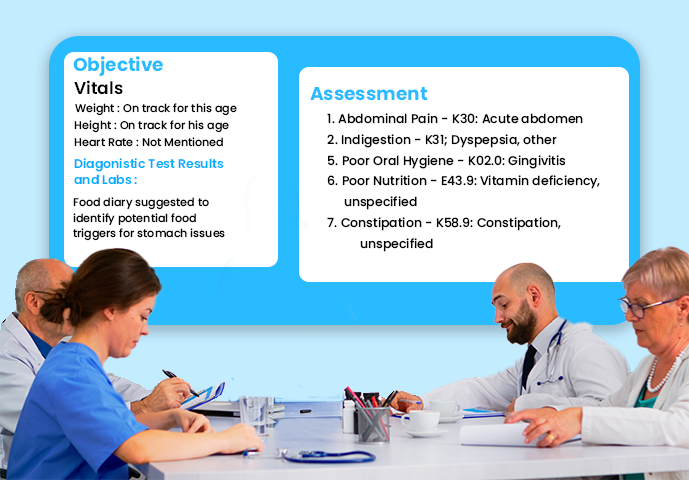 Pediatric medical scribe
