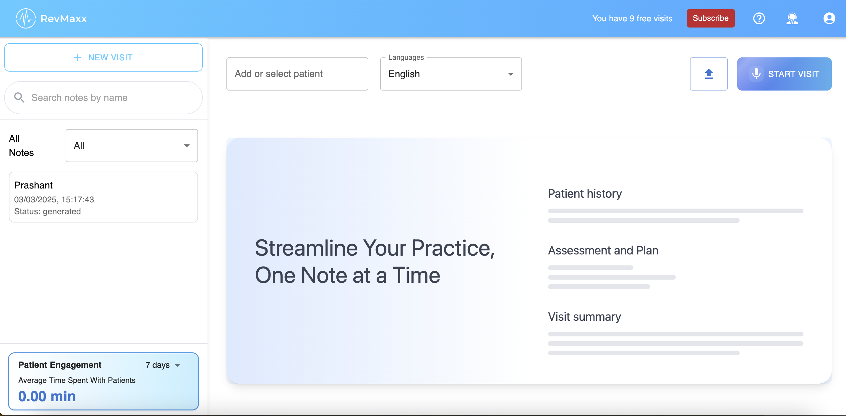 Remote Medical Scribe Services - RevMaxx | Try for Free