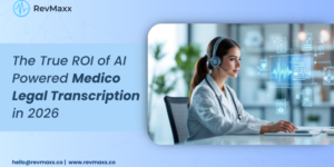 The True ROI of AI Powered Medico Legal Transcription in 2026