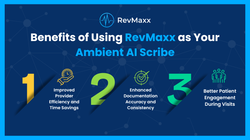Benefits of Using RevMaxx as Your Ambient AI Scribe