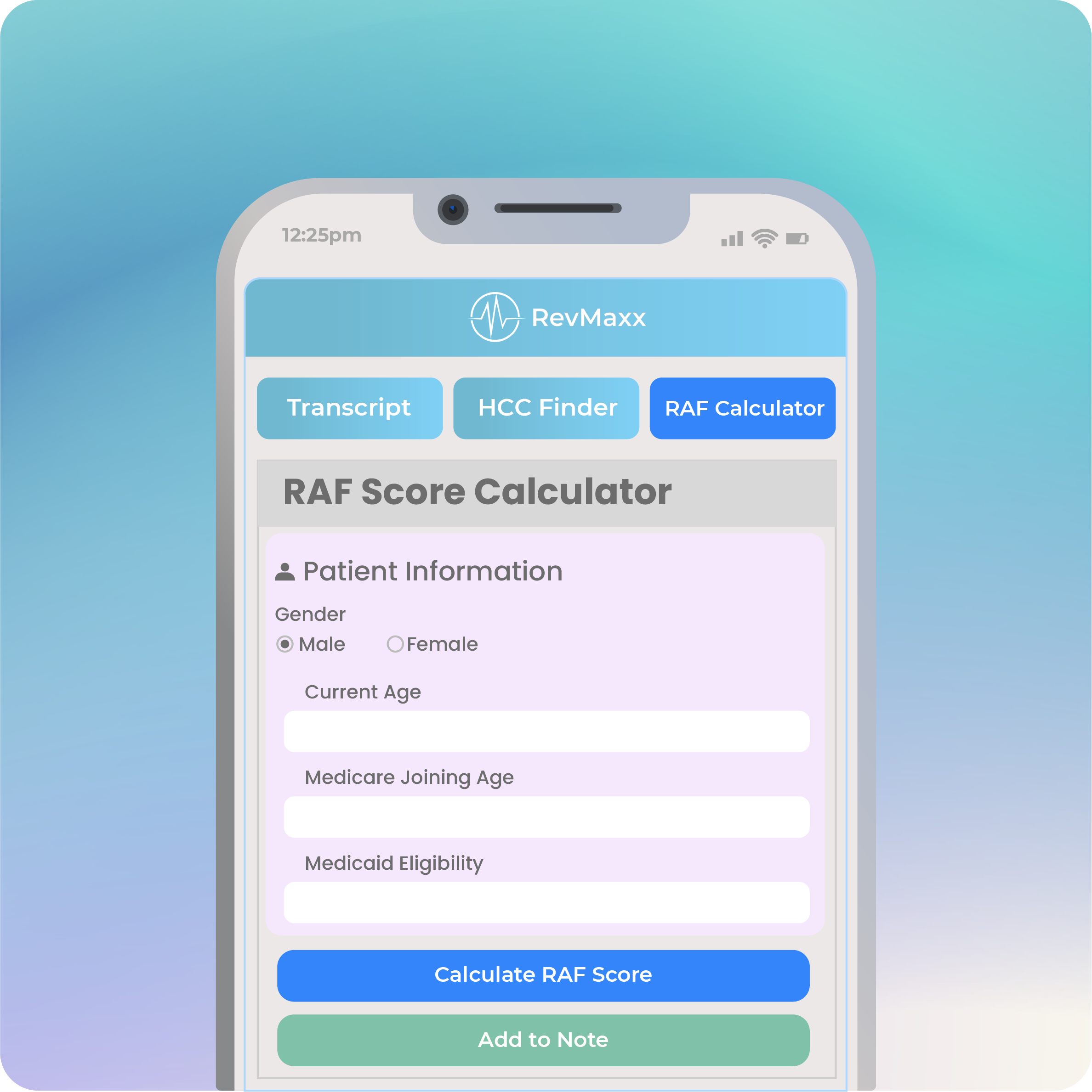 RAF calculator