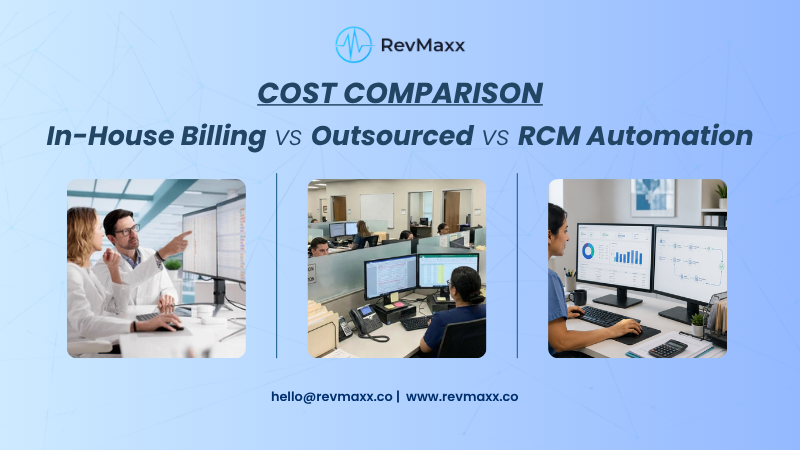 In-House Billing vs Outsourced vs RCM Automation in Healthcare