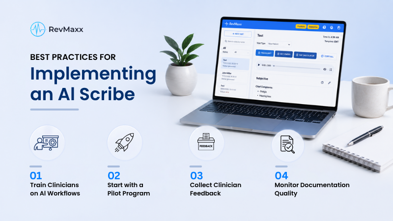 Best practices for implementing AI scribe