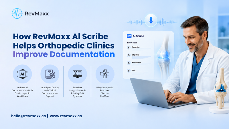 How RevMaxx AI Scribe Helps Orthopedic Clinics Improve Documentation