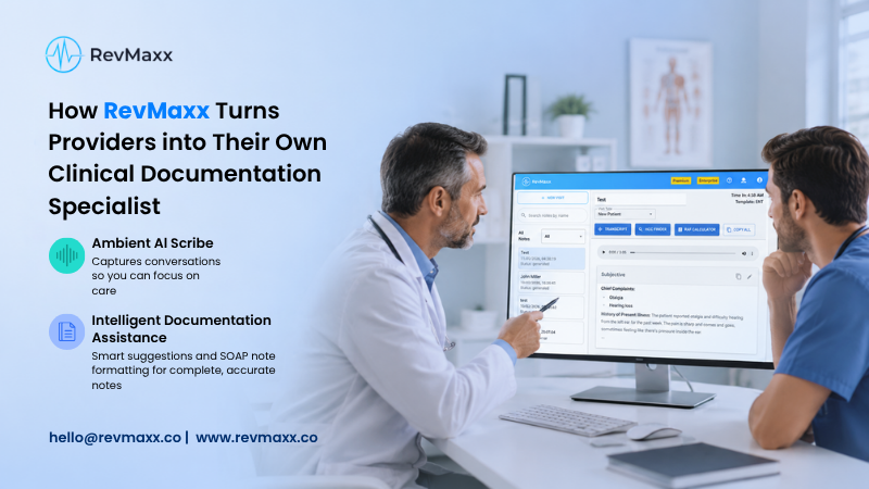 How RevMaxx Turns Providers into Their Own Clinical Documentation Specialist