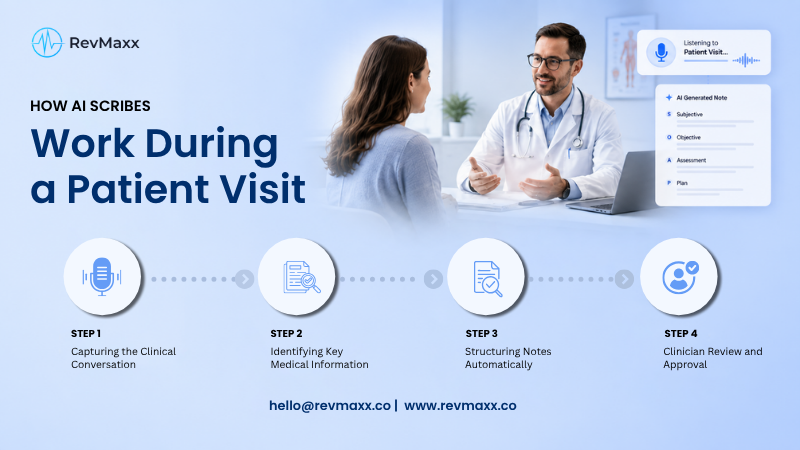 How ai scribe works during patient visit
